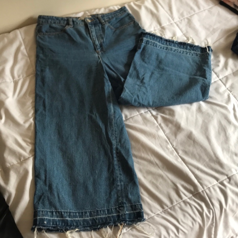 WIDE LEG JEANS ZARA CULOTTE